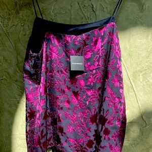 Club Monaco Women's Sleeveless Purple Floral-Print Size S.